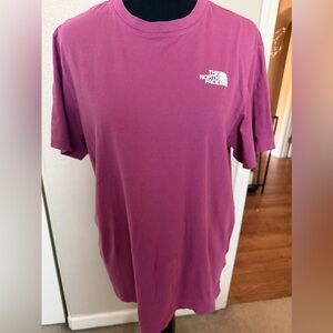 The North Face Men's Short Sleeve Crew T-Shirt — Berry Plum